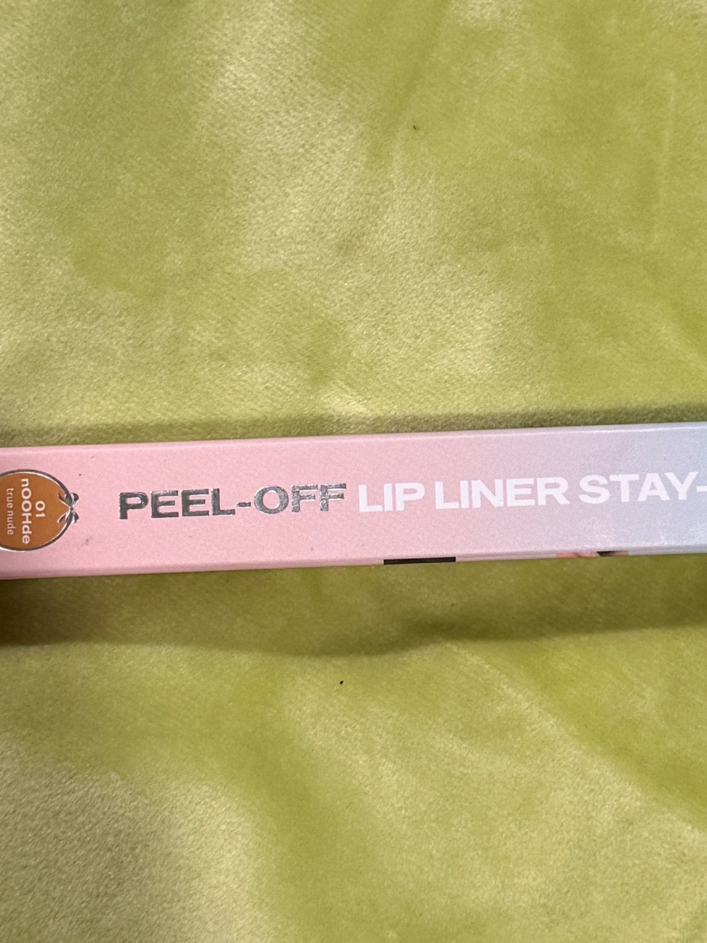 Peel-Off Lip Liner Stay-True in Nude Pink